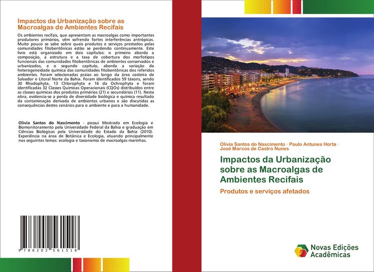 Produktbild: Impactos da Urbaniza&ccedil;&atilde;o sobre as Macroalgas de Ambientes Recifais
