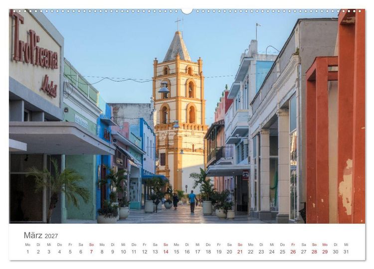 Produktbild: Kuba, karibische Tr&auml;ume (Wandkalender 2027 DIN A2 quer), CALVENDO Monatskalender