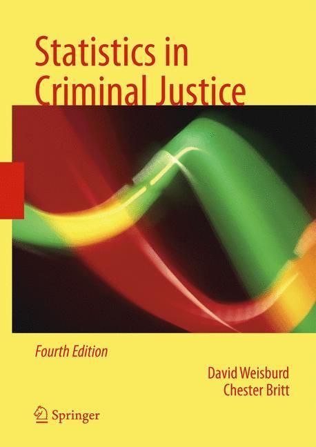 Produktbild: Statistics in Criminal Justice