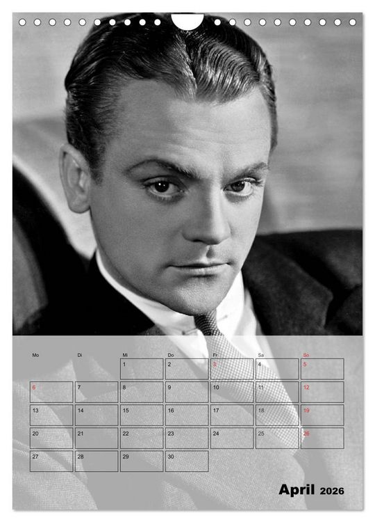 Produktbild: Filmstars - Legenden der goldenen Filmjahre (Wandkalender 2026 DIN A4 hoch), CALVENDO Monatskalender