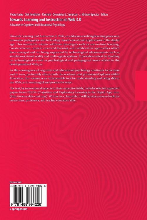 Produktbild: Towards Learning and Instruction in Web 3.0