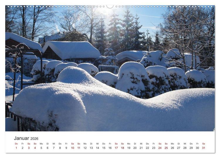 Produktbild: Annaberg - Hauptstadt des Erzgebirges (hochwertiger Premium Wandkalender 2026 DIN A2 quer), Kunstdruck in Hochglanz