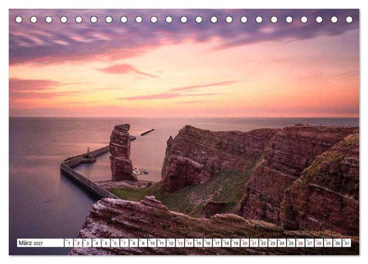 Produktbild: Schleswig-Holstein - Momente zwischen den Meeren (Tischkalender 2027 DIN A5 quer), CALVENDO Monatskalender