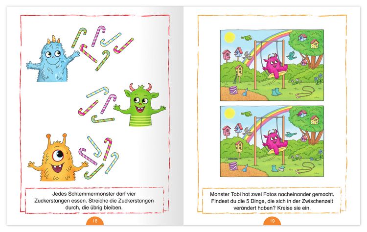 Produktbild: Mein monsterstarkes Vorschulbuch