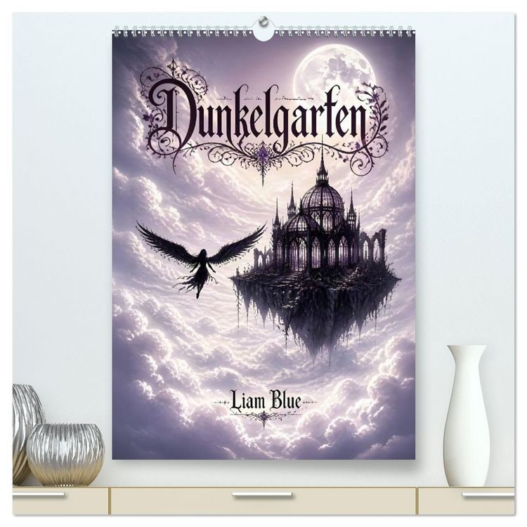 Produktbild: Dunkelgarten (hochwertiger Premium Wandkalender 2027 DIN A2 hoch), Kunstdruck in Hochglanz