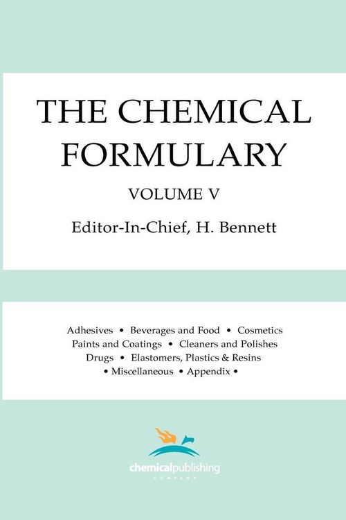 Produktbild: The Chemical Formulary, Volume 5