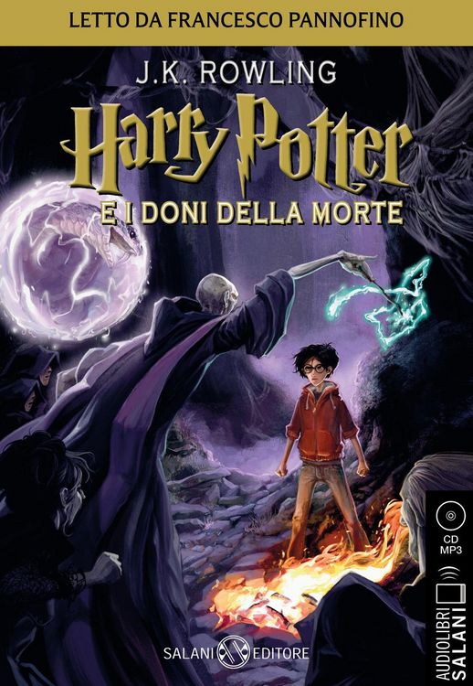 Produktbild: Harry Potter e i doni della morte letto da Francesco Pannofino. Audiolibro. CD Audio formato MP3