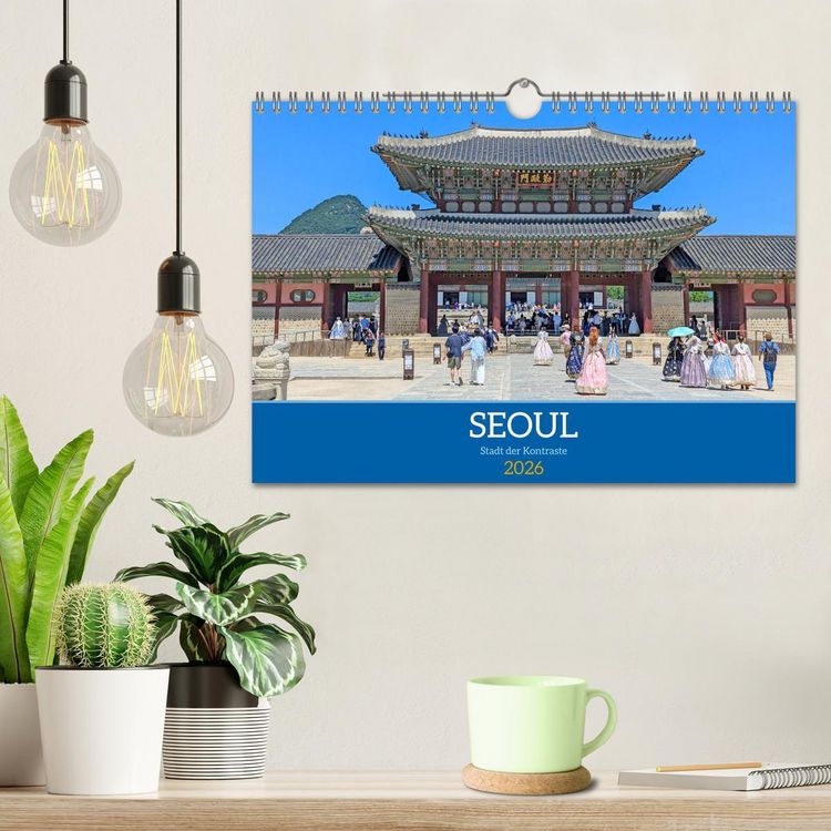 Produktbild: Seoul - Stadt der Kontraste (Wandkalender 2026 DIN A4 quer), CALVENDO Monatskalender