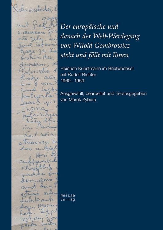 Produktbild: Der europ&auml;ische und danach der Welt-Werdegang von Witold Gombrowicz steht und f&auml;llt mit Ihnen