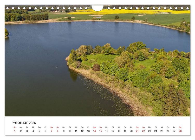 Produktbild: Sternberg in Mecklenburg - Luftaufnahmen von Markus Rein (Wandkalender 2026 DIN A4 quer), CALVENDO Monatskalender