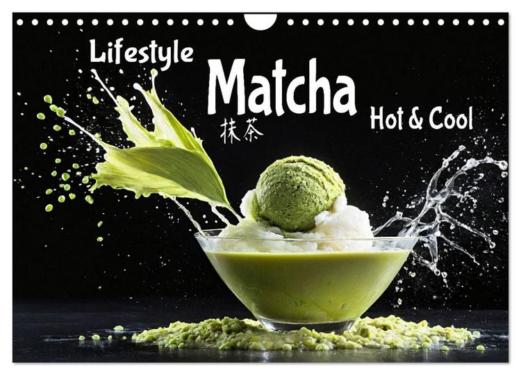 Produktbild: Lifestyle Matcha - Hot und Cool (Wandkalender 2027 DIN A4 quer), CALVENDO Monatskalender