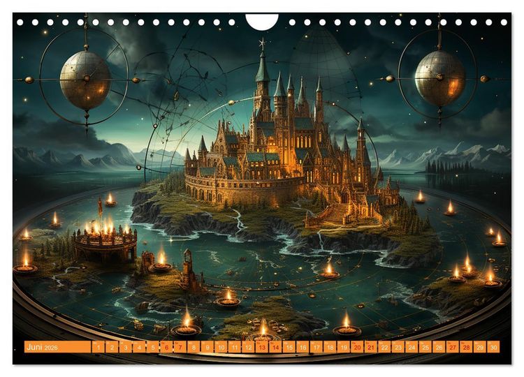 Produktbild: Antike Wegweiser (Wandkalender 2026 DIN A4 quer), CALVENDO Monatskalender