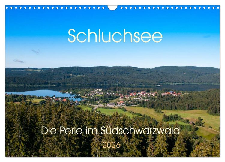 Produktbild: Schluchsee Naturpark S&uuml;dschwarzwald (Wandkalender 2026 DIN A3 quer), CALVENDO Monatskalender