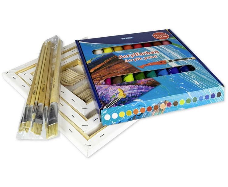 Produktbild: STYLEX Kreativ Set Acryl 29 Teile