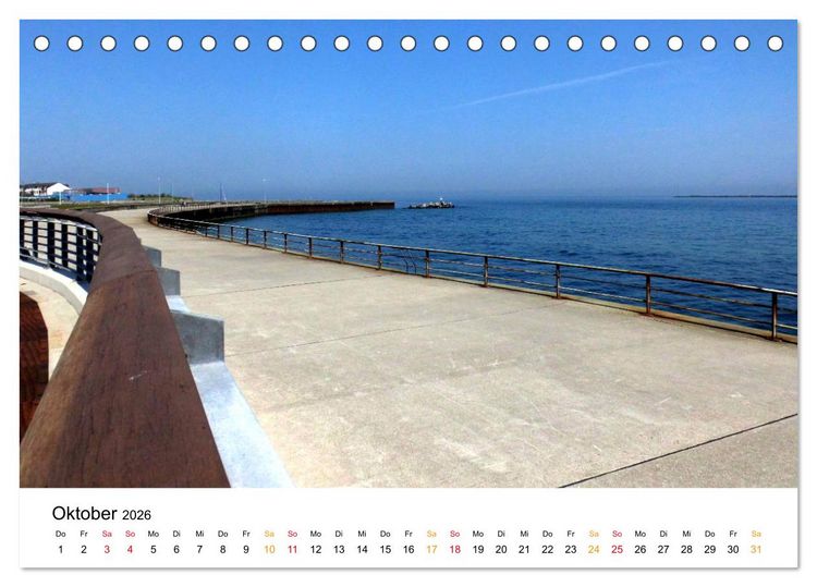 Produktbild: Helgoland Kalender (Tischkalender 2026 DIN A5 quer), CALVENDO Monatskalender