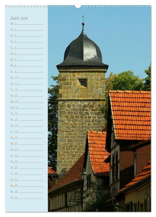 Produktbild: Ebern - lebenswerte Stadt in Franken (hochwertiger Premium Wandkalender 2026 DIN A2 hoch), Kunstdruck in Hochglanz