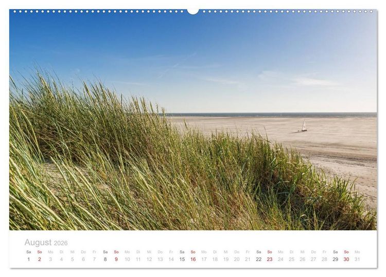 Produktbild: St. Peter-Ording (hochwertiger Premium Wandkalender 2026 DIN A2 quer), Kunstdruck in Hochglanz