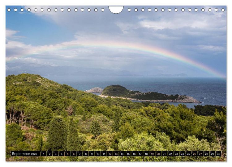 Produktbild: Dalmatien - Perle der Adria (Wandkalender 2026 DIN A4 quer), CALVENDO Monatskalender