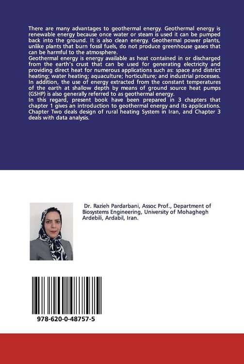 Produktbild: Application of shallow geothermal energy for heating system