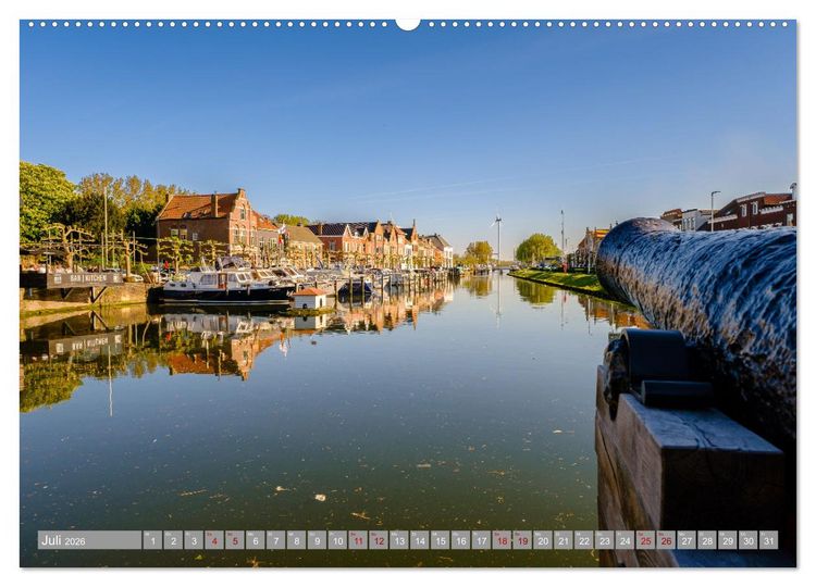 Produktbild: Ein Blick auf Terneuzen (hochwertiger Premium Wandkalender 2026 DIN A2 quer), Kunstdruck in Hochglanz