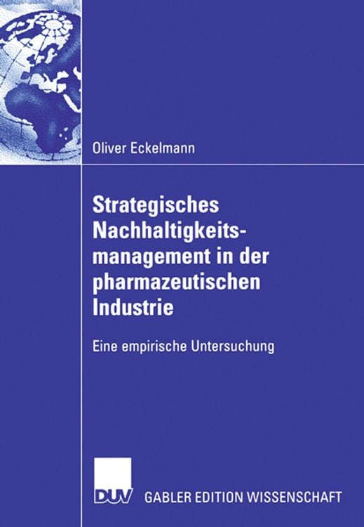 Produktbild: Strategisches Nachhaltigkeitsmanagement in der pharmazeutischen Industrie