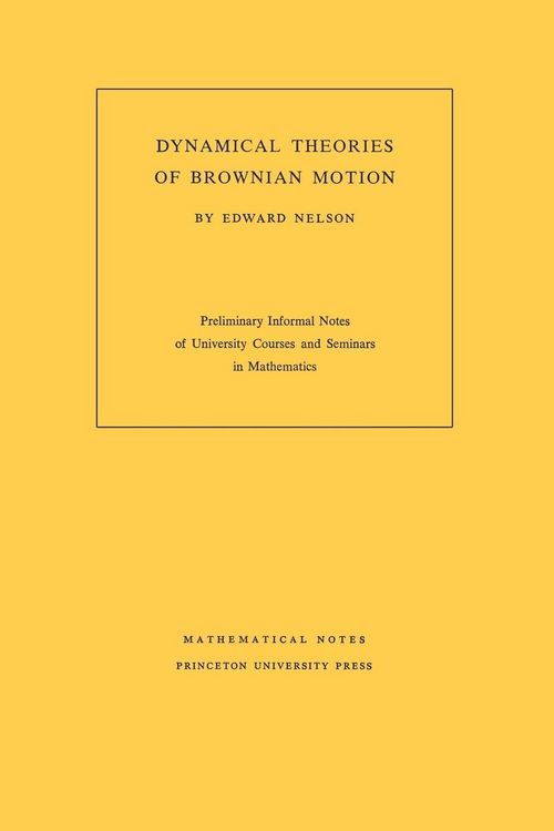Produktbild: Dynamical Theories of Brownian Motion