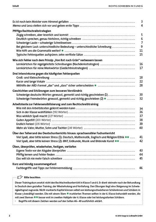 Produktbild: Richtig schreiben in 5 und 6 &ndash; Sch&uuml;lerarbeitsheft