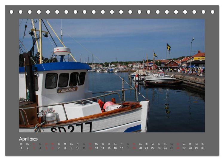 Produktbild: SKANDINAVIEN (Tischkalender 2026 DIN A5 quer), CALVENDO Monatskalender