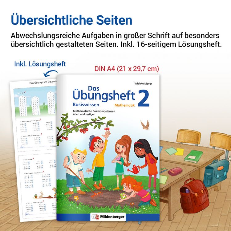 Produktbild: Das &Uuml;bungsheft Basiswissen Mathematik 2