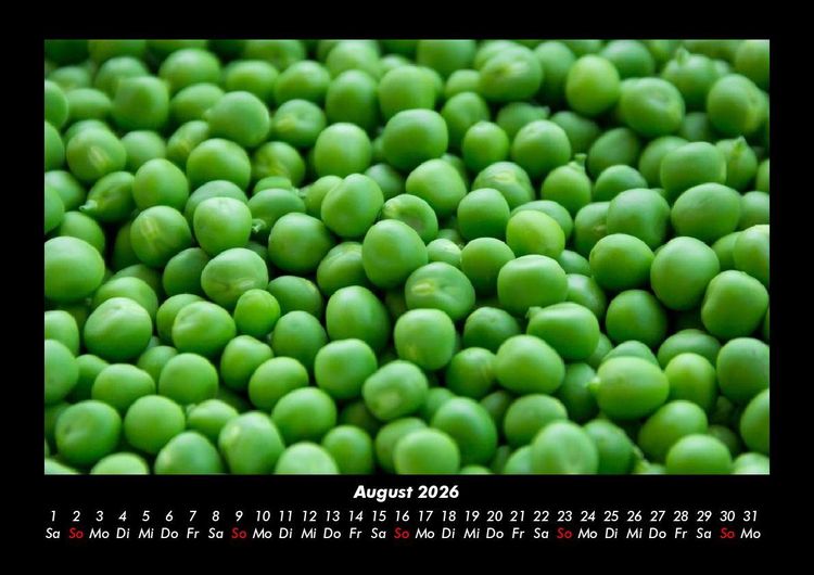 Produktbild: Gem&uuml;sekalender 2026 Fotokalender DIN A3