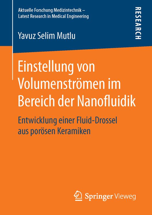 Produktbild: Einstellung von Volumenstr&ouml;men im Bereich der Nanofluidik