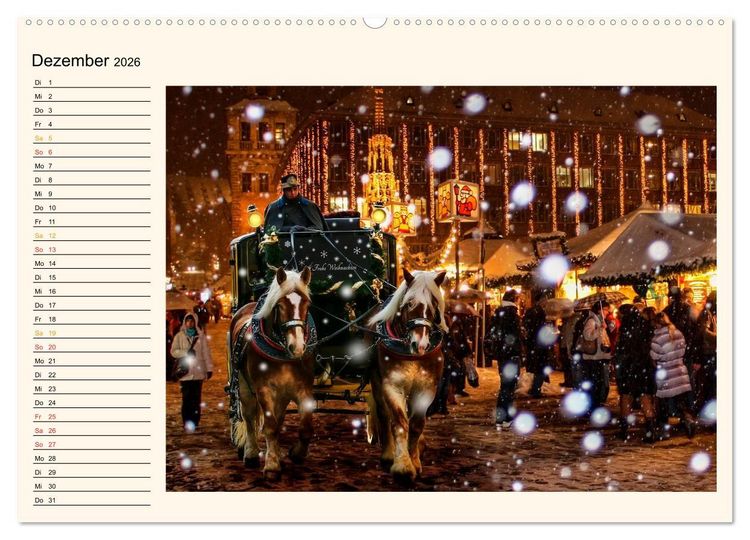 Produktbild: Pferdekutschen - Vorg&auml;nger des Automobils (Wandkalender 2026 DIN A2 quer), CALVENDO Monatskalender