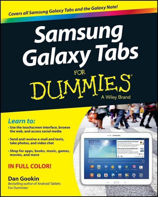 Produktbild: Samsung Galaxy Tabs For Dummies