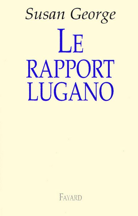 Produktbild: Le rapport Lugano