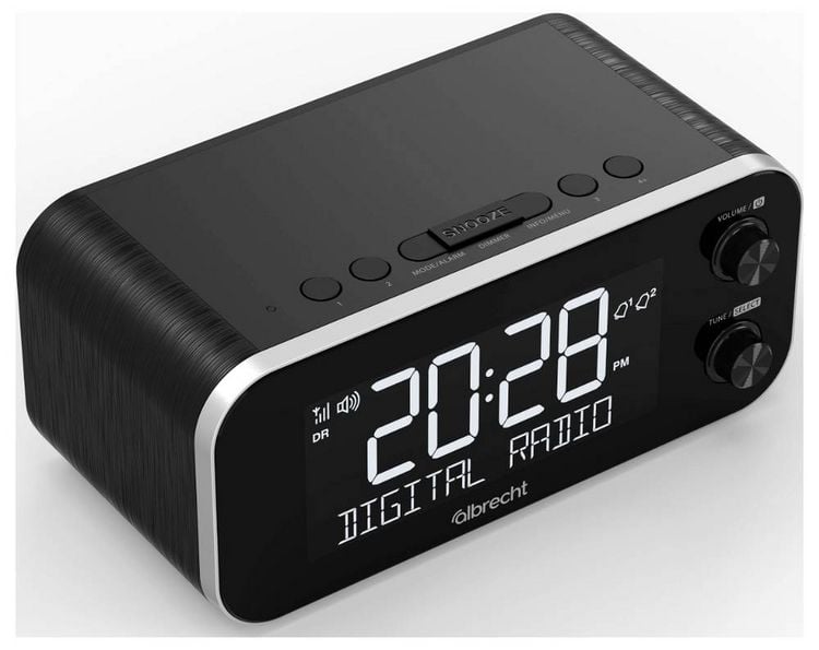 Produktbild: Albrecht DR 455 Radiowecker DAB+, UKW Weckfunktion Schwarz
