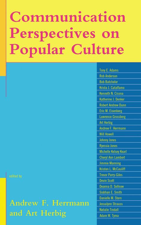 Produktbild: Communication Perspectives on Popular Culture