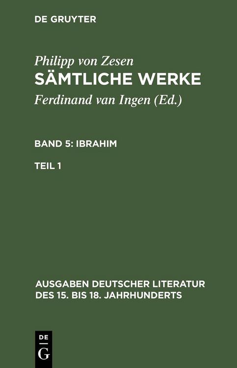 Produktbild: Ibrahim. Erster Teil