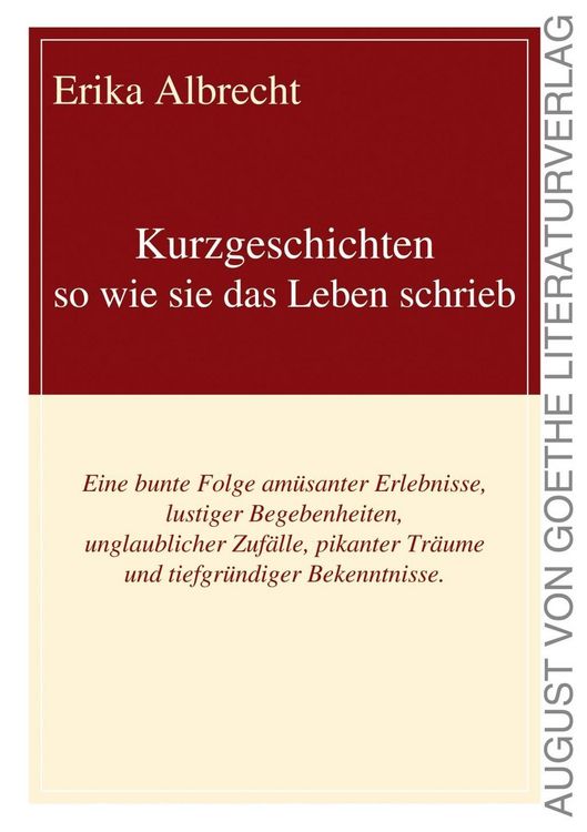 Produktbild: Kurzgeschichten - so wie sie das Leben schrieb