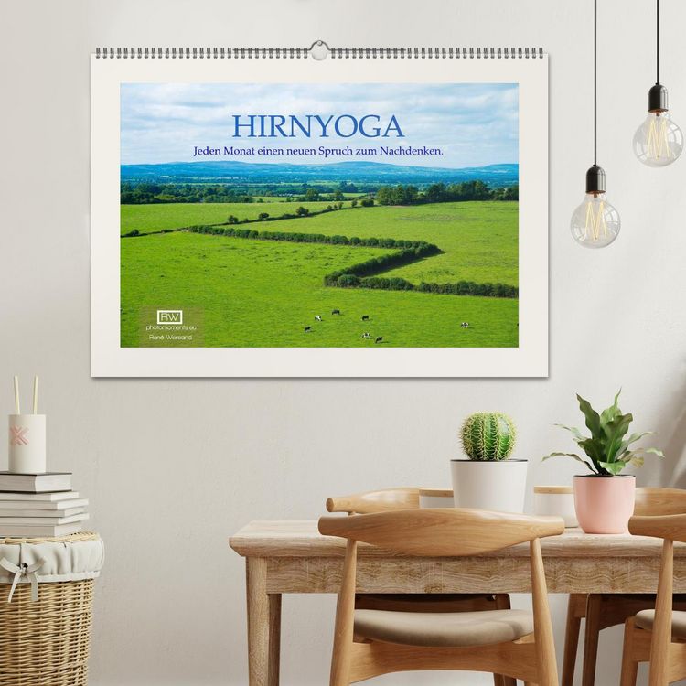 Produktbild: Hirnyoga (Wandkalender 2026 DIN A2 quer), CALVENDO Monatskalender