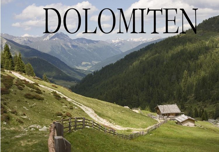 Produktbild: Bildband Dolomiten