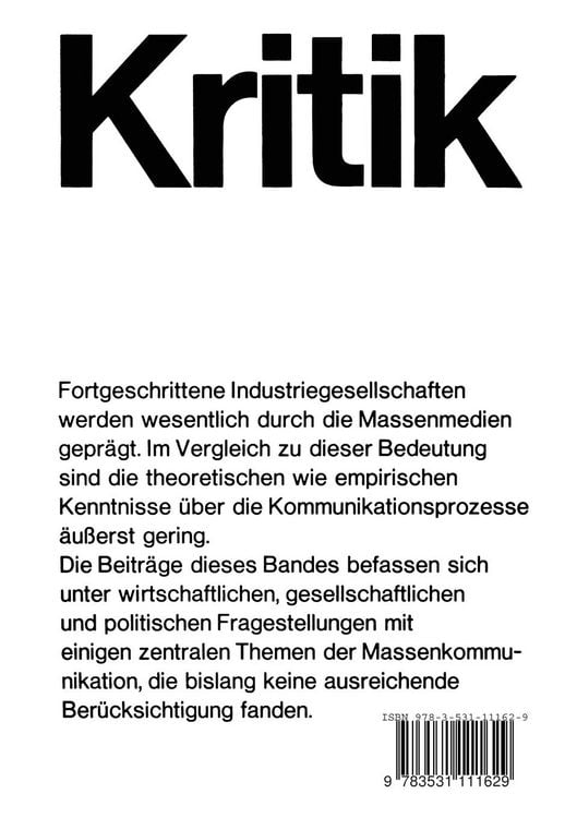Produktbild: Manipulation der Meinungsbildung