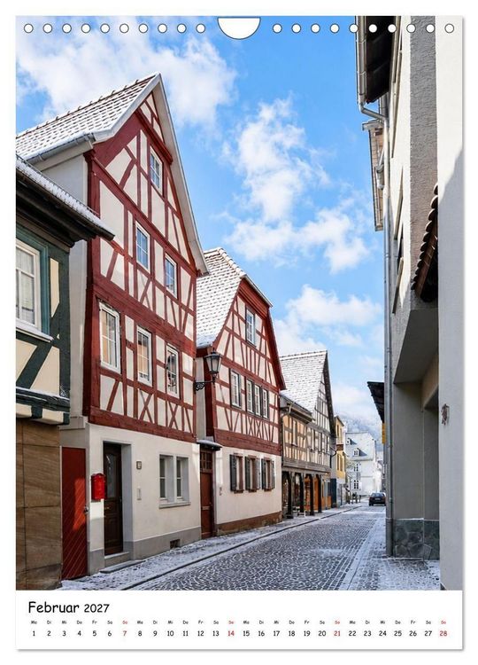 Produktbild: Burgstadt Eppstein (Wandkalender 2027 DIN A4 hoch), CALVENDO Monatskalender