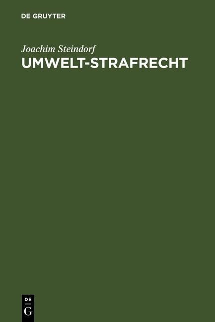Produktbild: Umwelt-Strafrecht