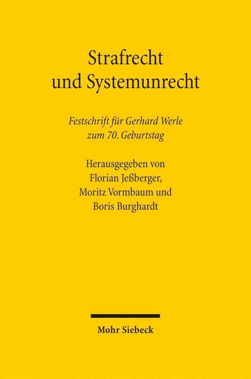 Produktbild: Strafrecht und Systemunrecht