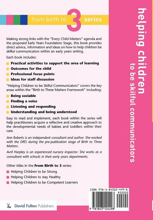 Produktbild: Helping Children to be Skilful Communicators