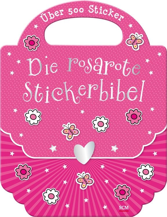Produktbild: Die rosarote Stickerbibel