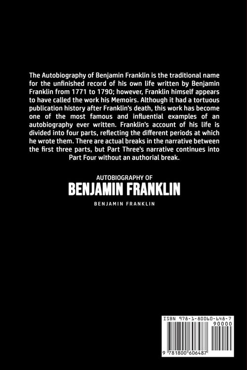Produktbild: Autobiography of Benjamin Franklin