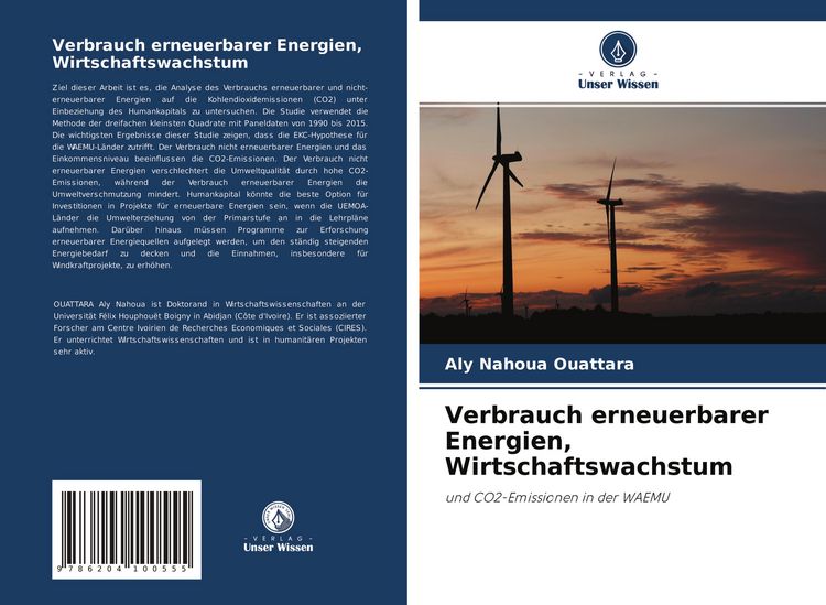 Produktbild: Verbrauch erneuerbarer Energien, Wirtschaftswachstum