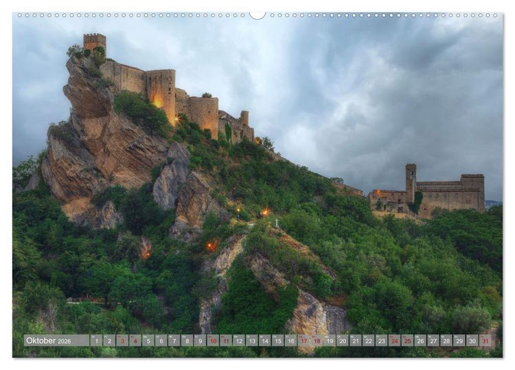 Produktbild: Abruzzen - Die wilde Mitte Italiens (hochwertiger Premium Wandkalender 2026 DIN A2 quer), Kunstdruck in Hochglanz