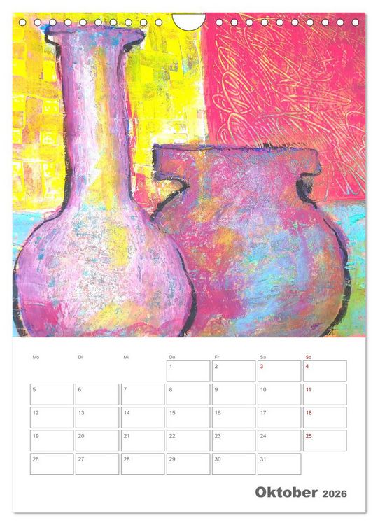 Produktbild: Oase der Stille - Ruhe finden in malerischen Stillleben (Wandkalender 2026 DIN A4 hoch), CALVENDO Monatskalender